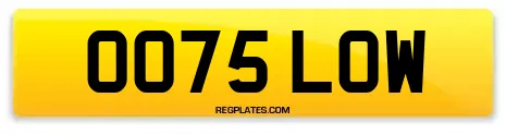 OO75 LOW