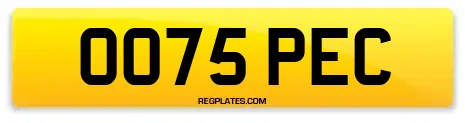 OO75 PEC