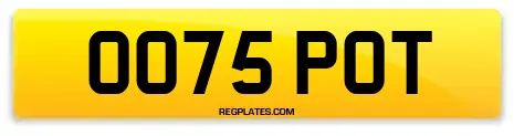 OO75 POT