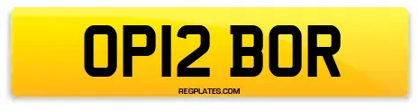 OP12 BOR