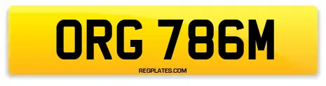 ORG 786M