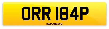ORR 184P