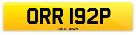 ORR 192P