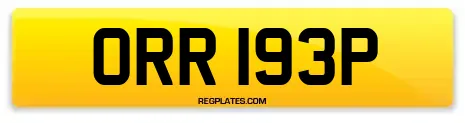 ORR 193P