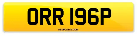 ORR 196P