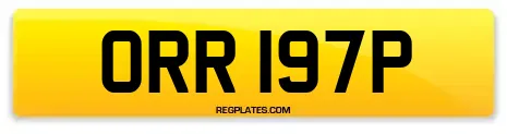 ORR 197P