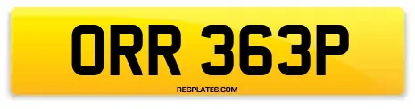 ORR 363P