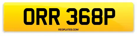 ORR 368P