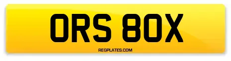 ORS 80X