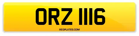 ORZ 1116