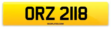 ORZ 2118