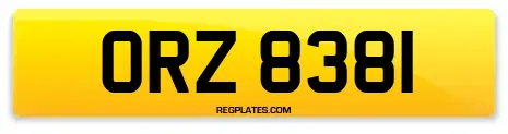 ORZ 8381