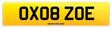 OX08 ZOE