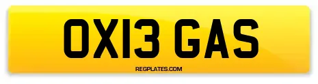 OX13 GAS