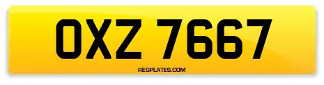 OXZ 7667