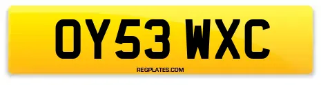 OY53 WXC
