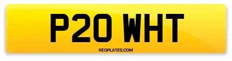 P20 WHT