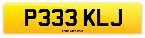 P333 KLJ