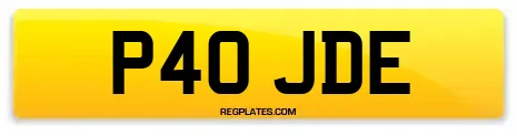 P40 JDE