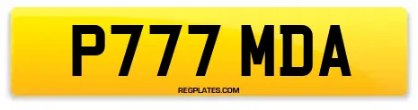 P777 MDA
