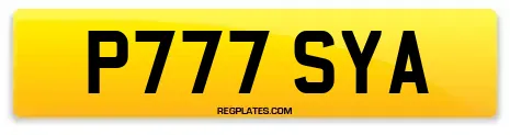 P777 SYA