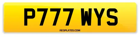 P777 WYS