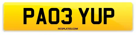 PA03 YUP