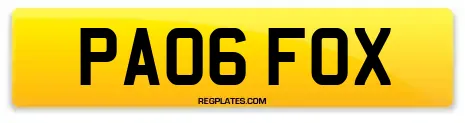 PA06 FOX