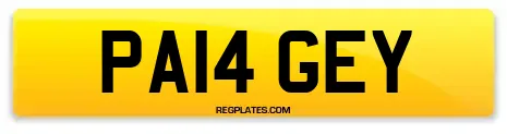 PA14 GEY
