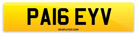 PA16 EYV