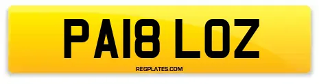 PA18 LOZ