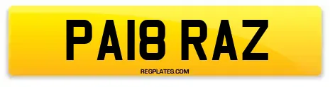 PA18 RAZ