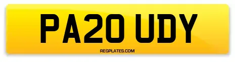 PA20 UDY