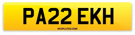 PA22 EKH