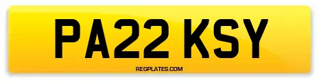 PA22 KSY