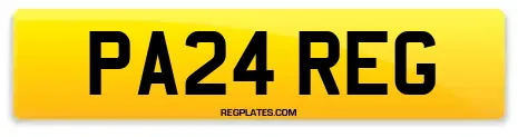 PA24 REG