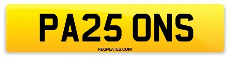 PA25 ONS
