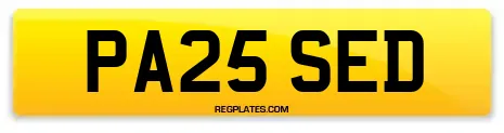 PA25 SED