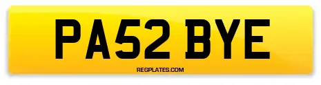 PA52 BYE
