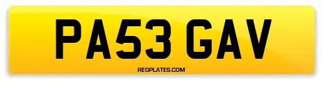PA53 GAV