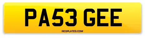 PA53 GEE