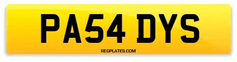 PA54 DYS