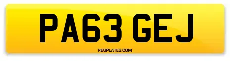 PA63 GEJ