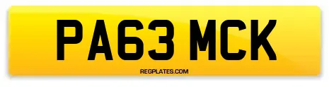 PA63 MCK