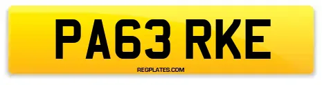 PA63 RKE