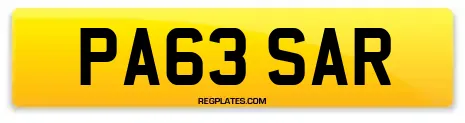 PA63 SAR