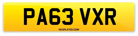 PA63 VXR