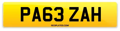 PA63 ZAH