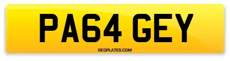 PA64 GEY