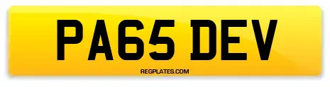 PA65 DEV